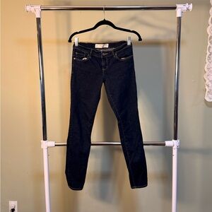 Abercrombie & Fitch Women's Navy Skinny Jeans